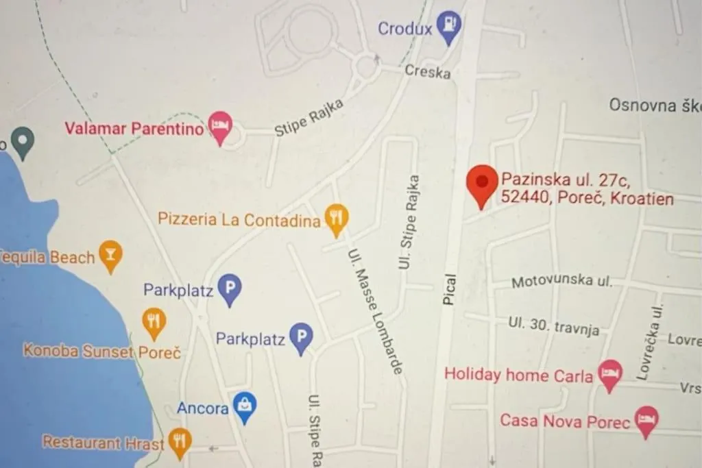Apartment Porec, Tolle 3 Zi-Whg, Sehr Zentral, Top Zustand! Mit Internet Und W-Lan!